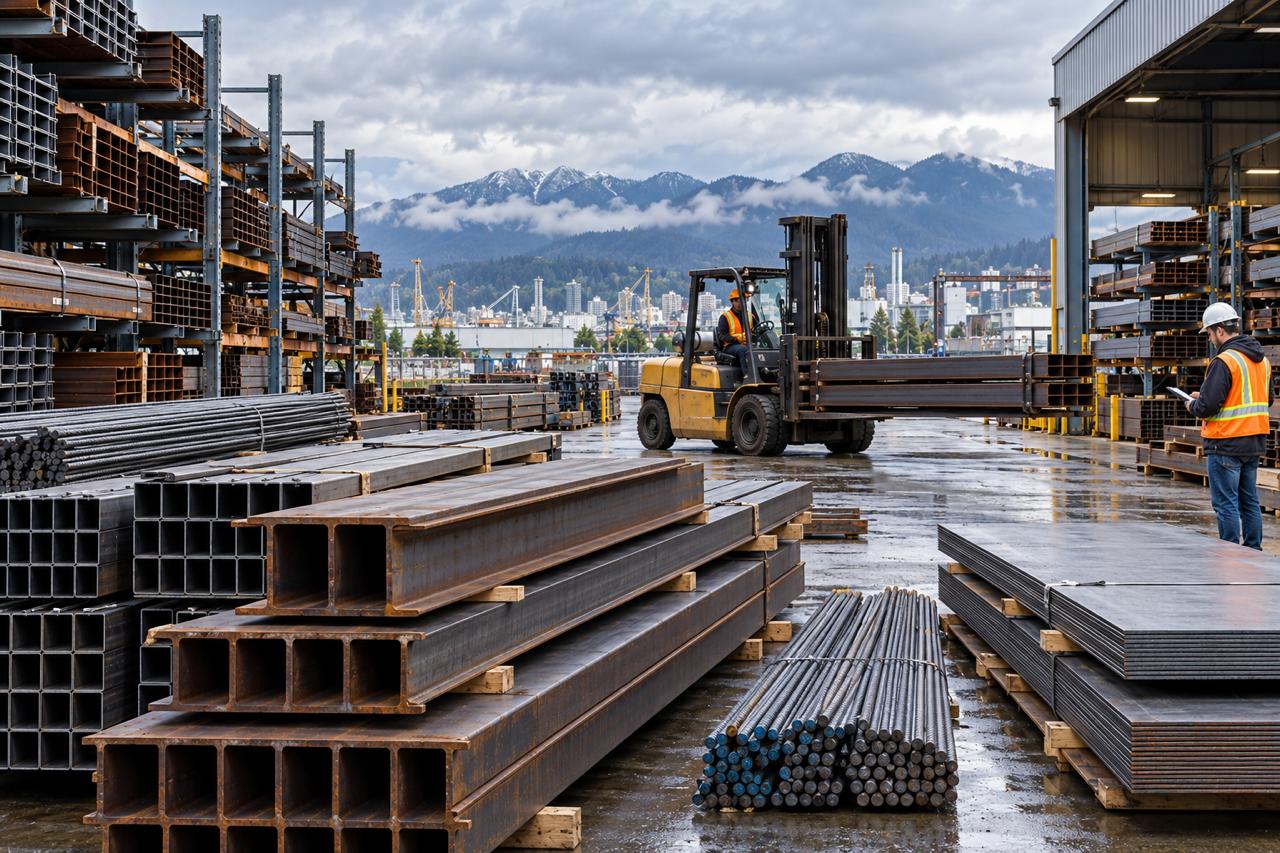 Top 4 Best Structural Steel Suppliers in BC (2026 Guide)